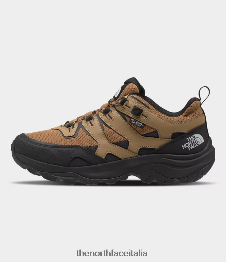 The North Face calzature 460N8D959 marrone utilitario/tnf nero uomini riccio 3 scarpe impermeabili