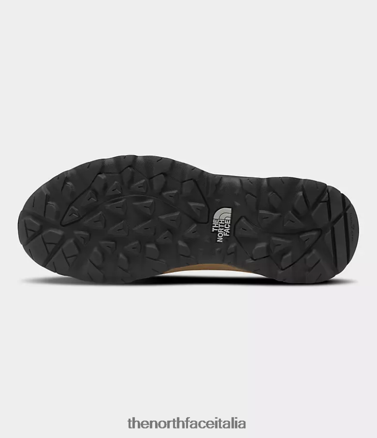 The North Face calzature 460N8D959 marrone utilitario/tnf nero uomini riccio 3 scarpe impermeabili