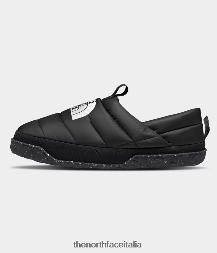 The North Face calzature 460N8D554 tnf nero/tnf bianco uomini muli nuptse