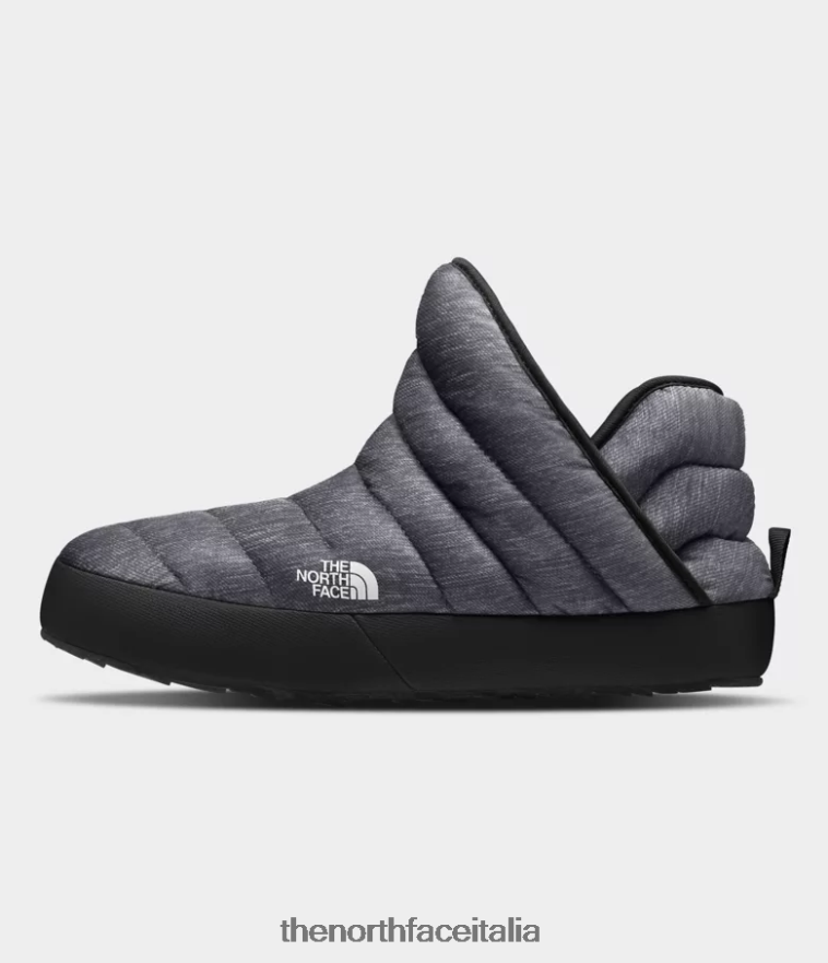 The North Face calzature 460N8D787 stampa fantasma grigio erica/tnf nero uomini Stivaletti da trazione Thermoball