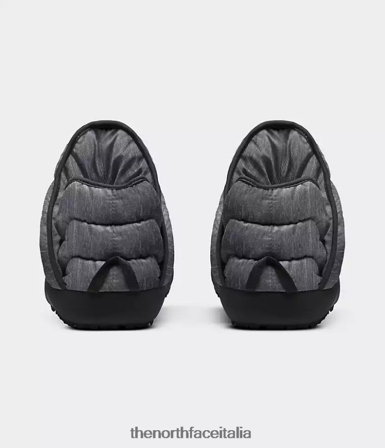 The North Face calzature 460N8D787 stampa fantasma grigio erica/tnf nero uomini Stivaletti da trazione Thermoball