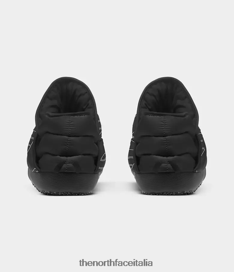 The North Face calzature 460N8D790 tnf stampa mezza cupola nera/tnf nero uomini Stivaletti da trazione Thermoball