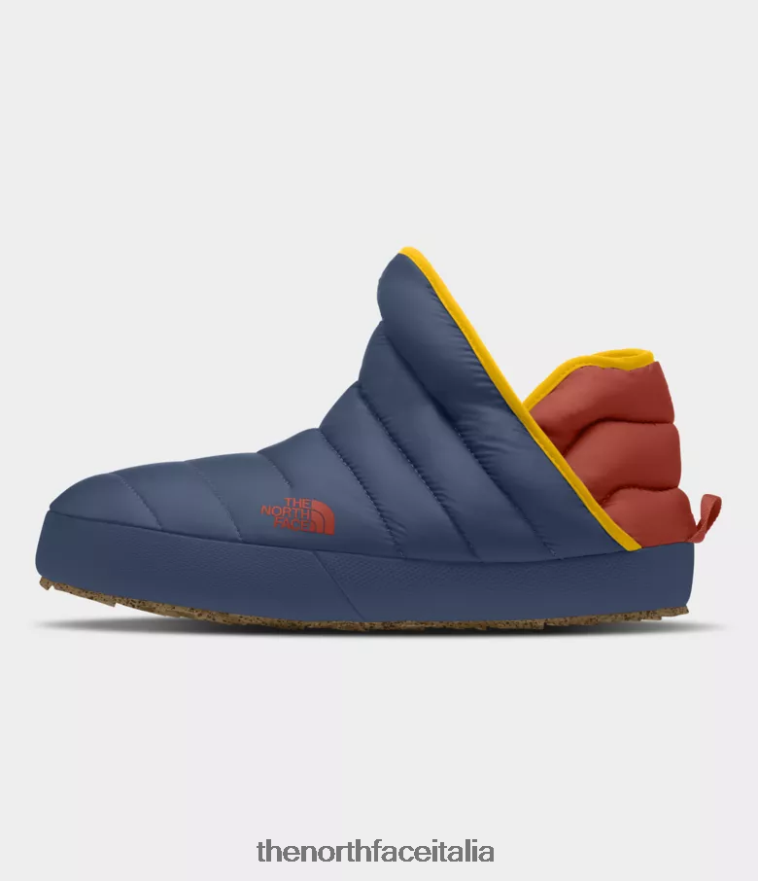 The North Face calzature 460N8D791 blu ombreggiato/marrone brandy uomini Stivaletti da trazione Thermoball