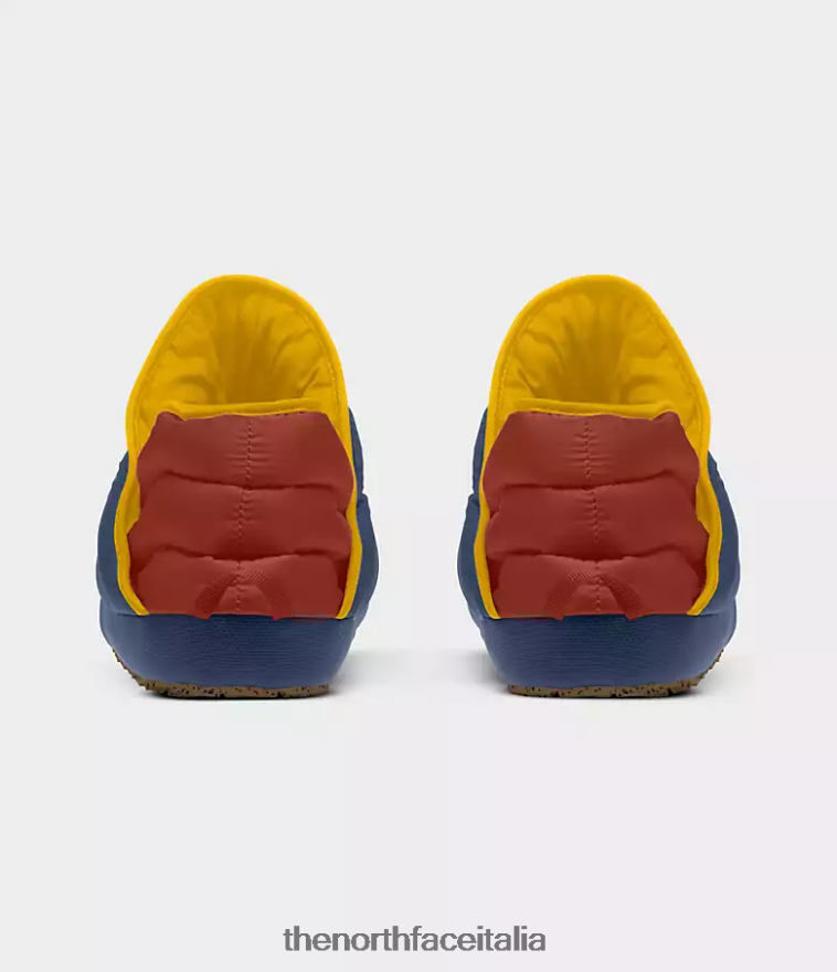 The North Face calzature 460N8D791 blu ombreggiato/marrone brandy uomini Stivaletti da trazione Thermoball