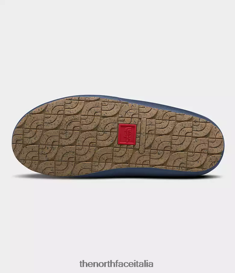The North Face calzature 460N8D791 blu ombreggiato/marrone brandy uomini Stivaletti da trazione Thermoball