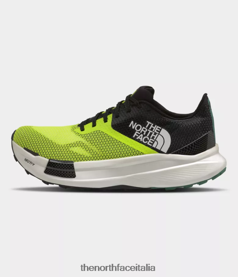 The North Face calzature 460N8D1046 led giallo/tnf nero uomini Scarpe Vectiv Pro della serie Summit