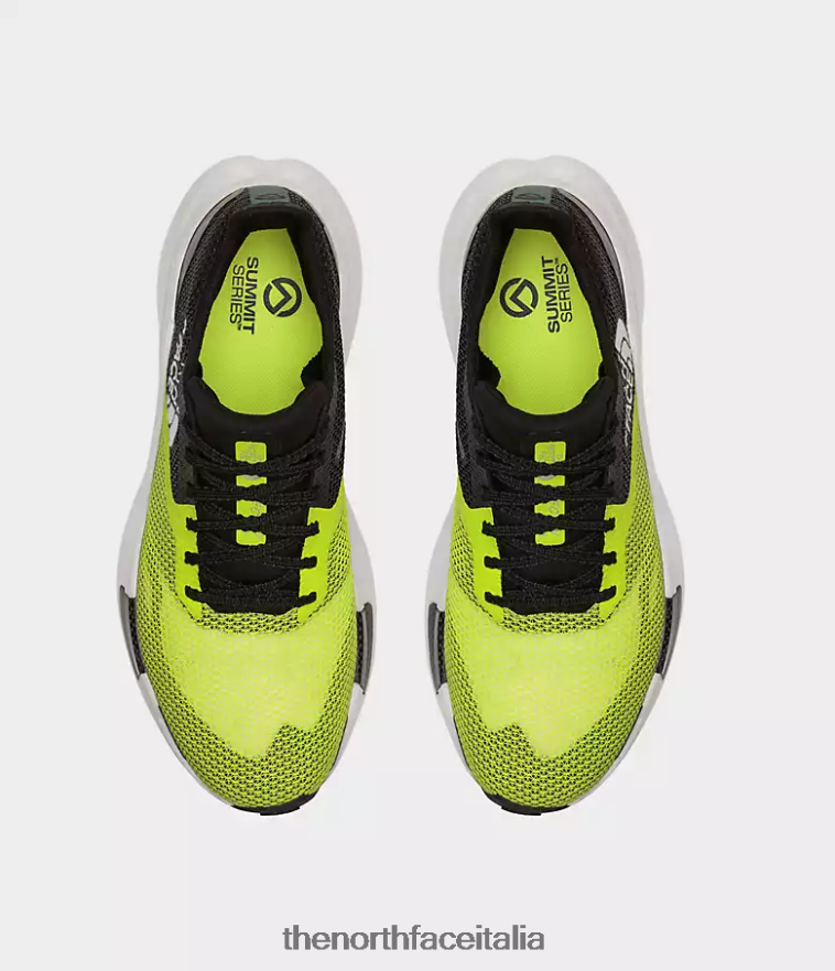 The North Face calzature 460N8D1046 led giallo/tnf nero uomini Scarpe Vectiv Pro della serie Summit