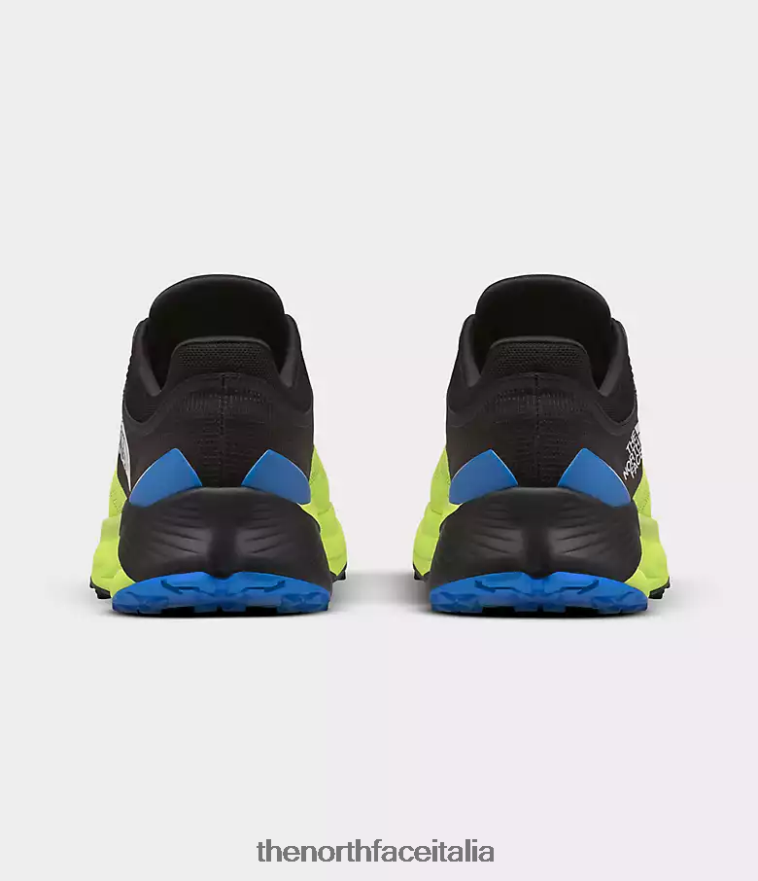 The North Face calzature 460N8D422 led giallo/tnf nero uomini scarpe vectiv enduris 3