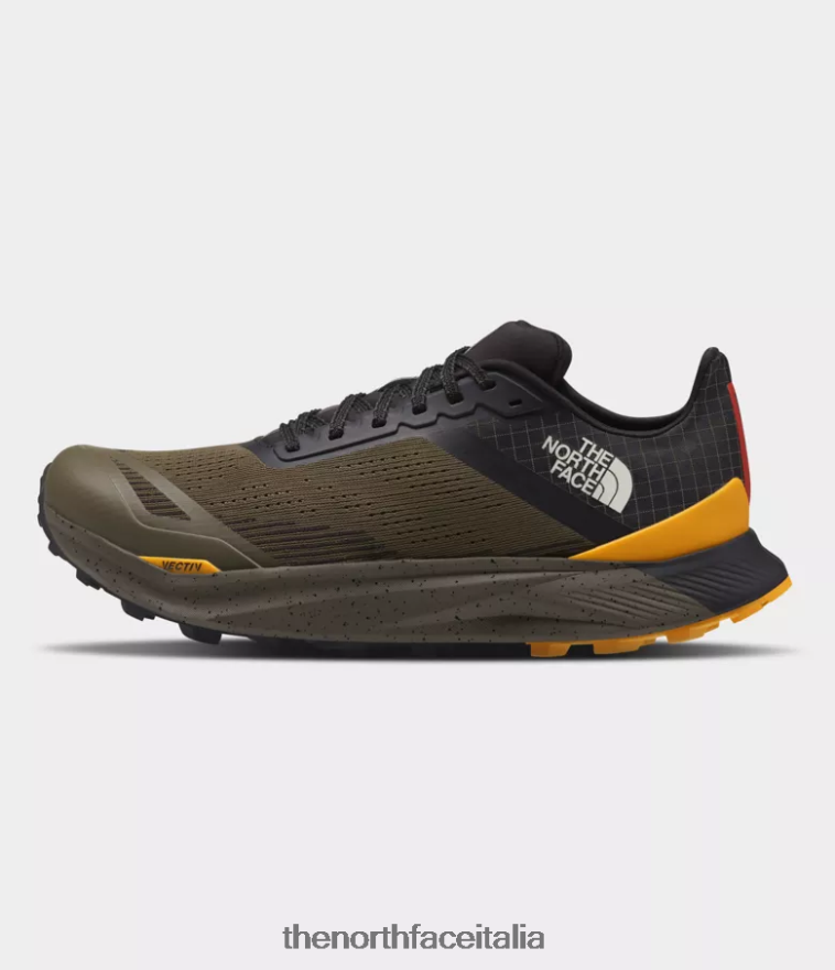 The North Face calzature 460N8D658 nuovo verde tortora/tnf nero uomini scarpe vectiv infinite 2