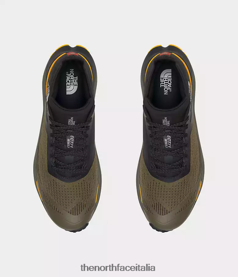 The North Face calzature 460N8D658 nuovo verde tortora/tnf nero uomini scarpe vectiv infinite 2