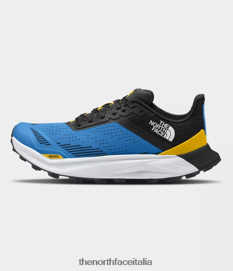 The North Face calzature 460N8D659 blu ottico/tnf nero uomini scarpe vectiv infinite 2