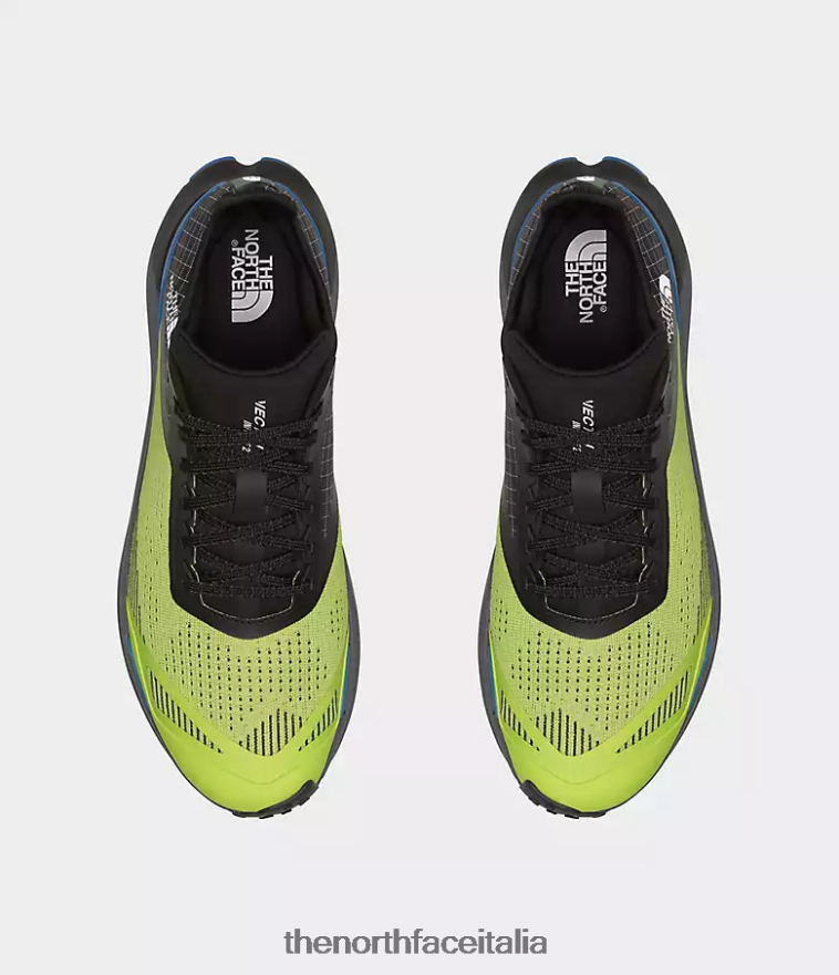 The North Face calzature 460N8D660 led giallo/tnf nero uomini scarpe vectiv infinite 2
