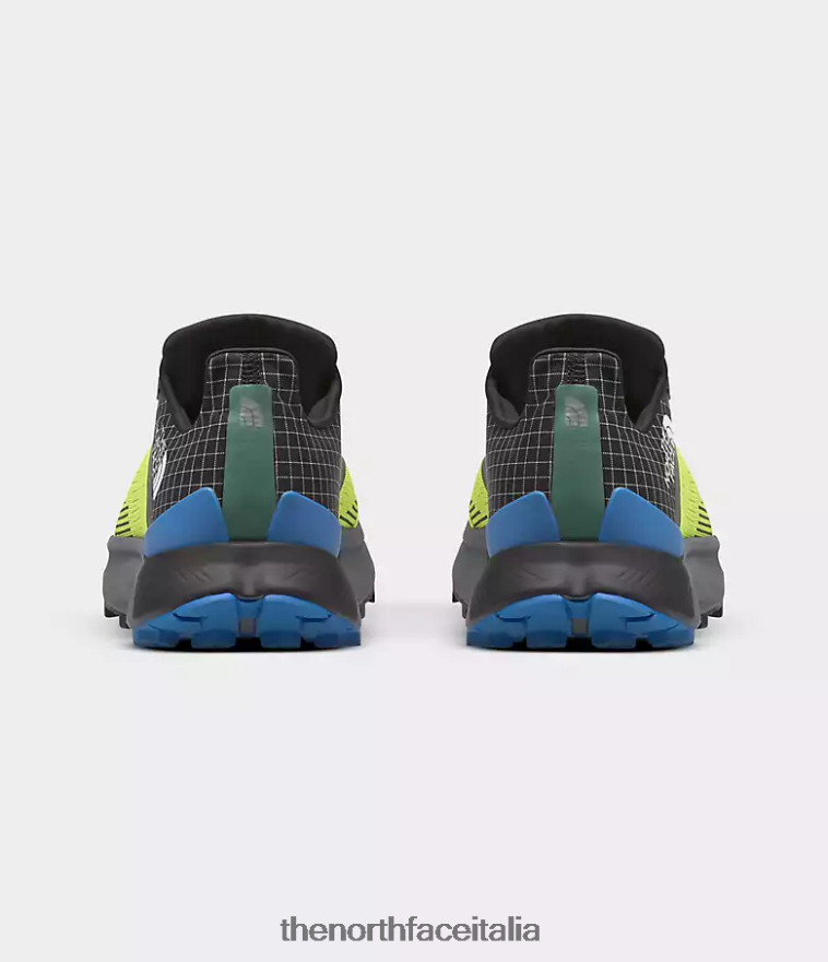 The North Face calzature 460N8D660 led giallo/tnf nero uomini scarpe vectiv infinite 2