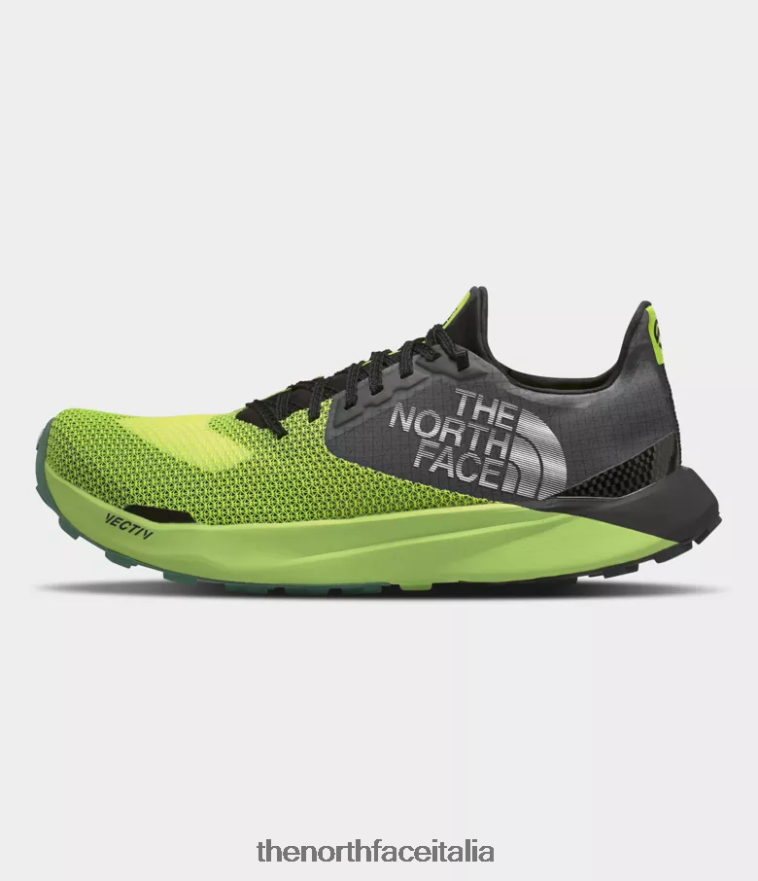 The North Face calzature 460N8D837 led giallo/tnf nero uomini scarpe da cielo vectiv serie summit