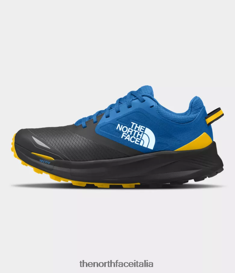 The North Face calzature 460N8D886 tnf nero/blu ottico uomini scarpe vectiv enduris 3 futurelight