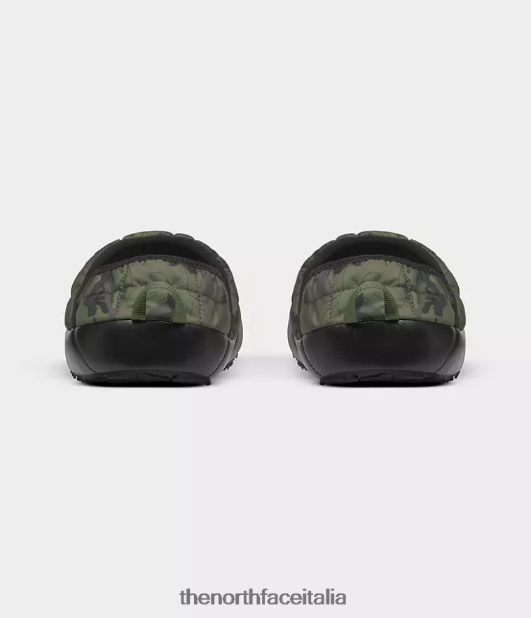 The North Face calzature 460N8D1127 stampa mimetica timo sottobosco/timo uomini Ciabatte da trazione Thermoball v