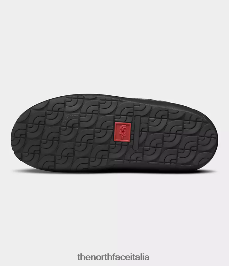 The North Face calzature 460N8D1128 stampa fantasma grigio erica/tnf nero uomini Ciabatte da trazione Thermoball v
