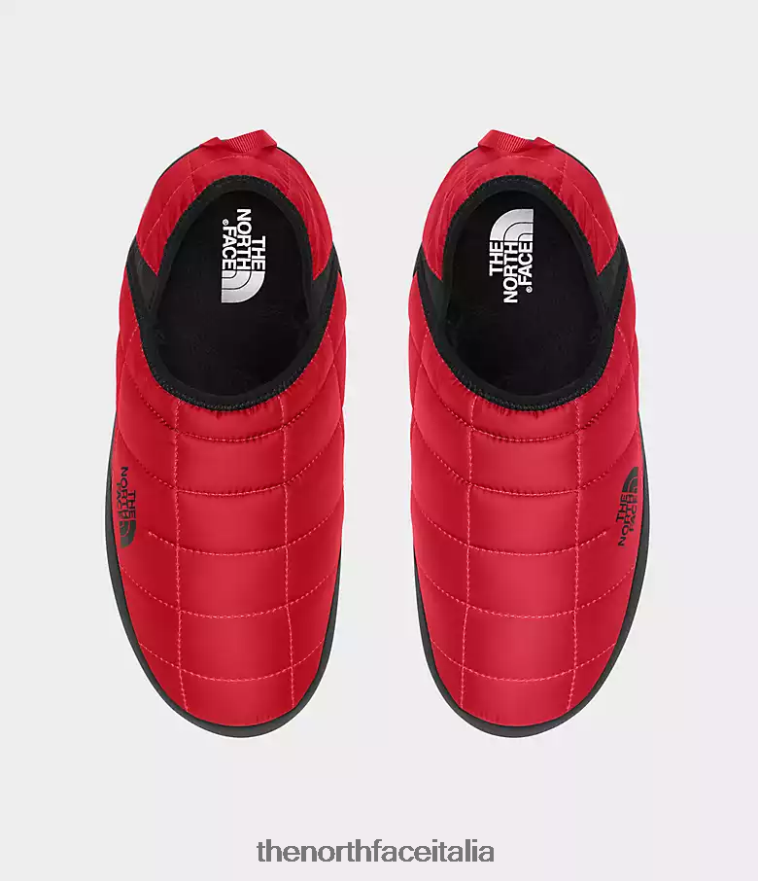 The North Face calzature 460N8D1129 tnf rosso/tnf nero uomini Ciabatte da trazione Thermoball v