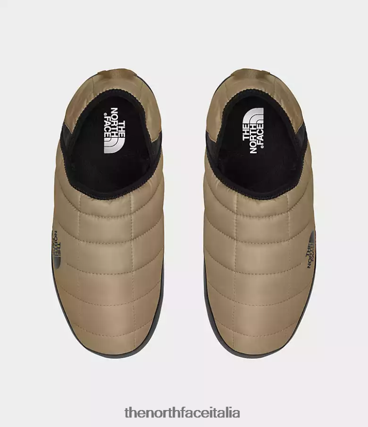 The North Face calzature 460N8D1130 biancothorne kaki/tnf nero uomini Ciabatte da trazione Thermoball v
