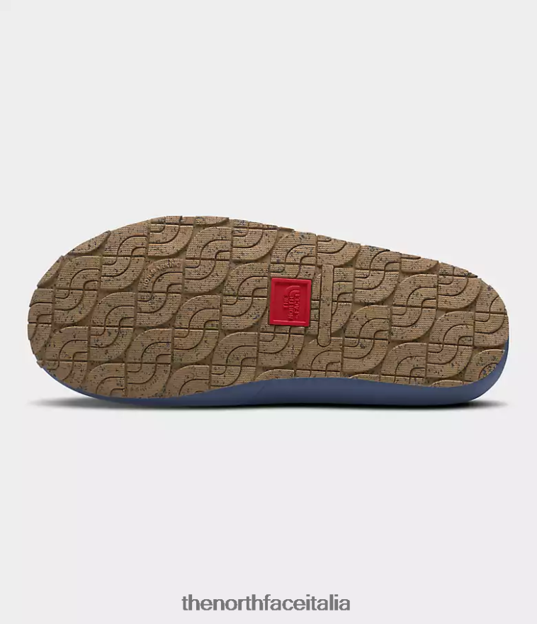 The North Face calzature 460N8D1133 blu ombreggiato/blu navy uomini Ciabatte da trazione Thermoball v