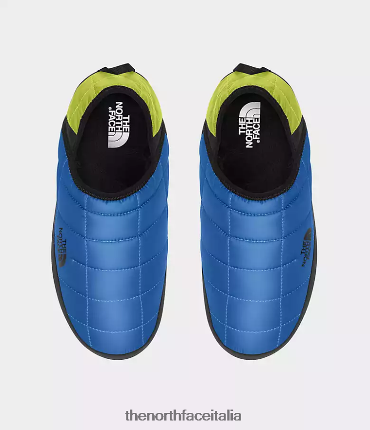 The North Face calzature 460N8D1135 blu super sonico/tnf nero uomini Ciabatte da trazione Thermoball v