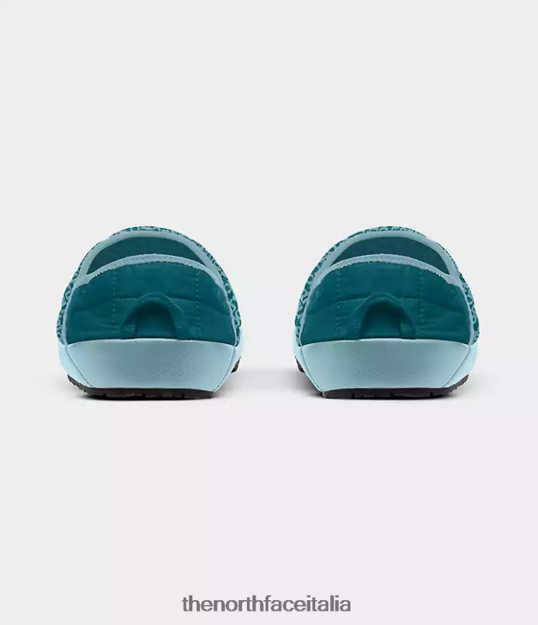 The North Face calzature 460N8D1136 stampa tnf corallo blu/corallo blu uomini Ciabatte da trazione Thermoball v
