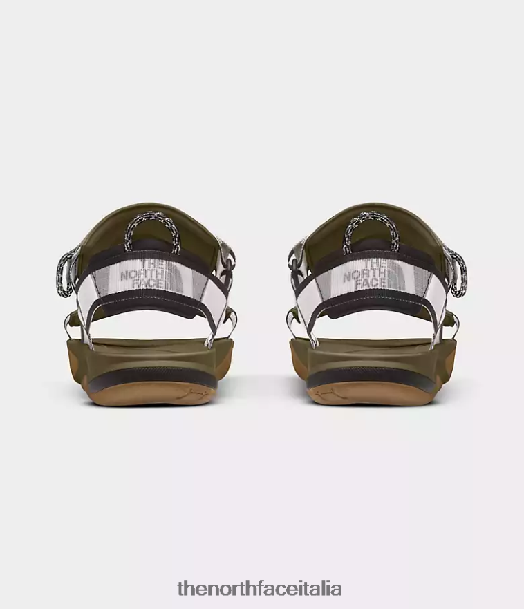 The North Face calzature 460N8D131 oliva militare/tnf nero uomini sandali sportivi skeena