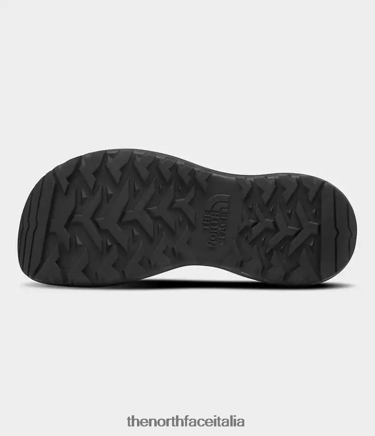 The North Face calzature 460N8D552 verde oliva bruciato/nero tnf uomini sandali a riccio iii