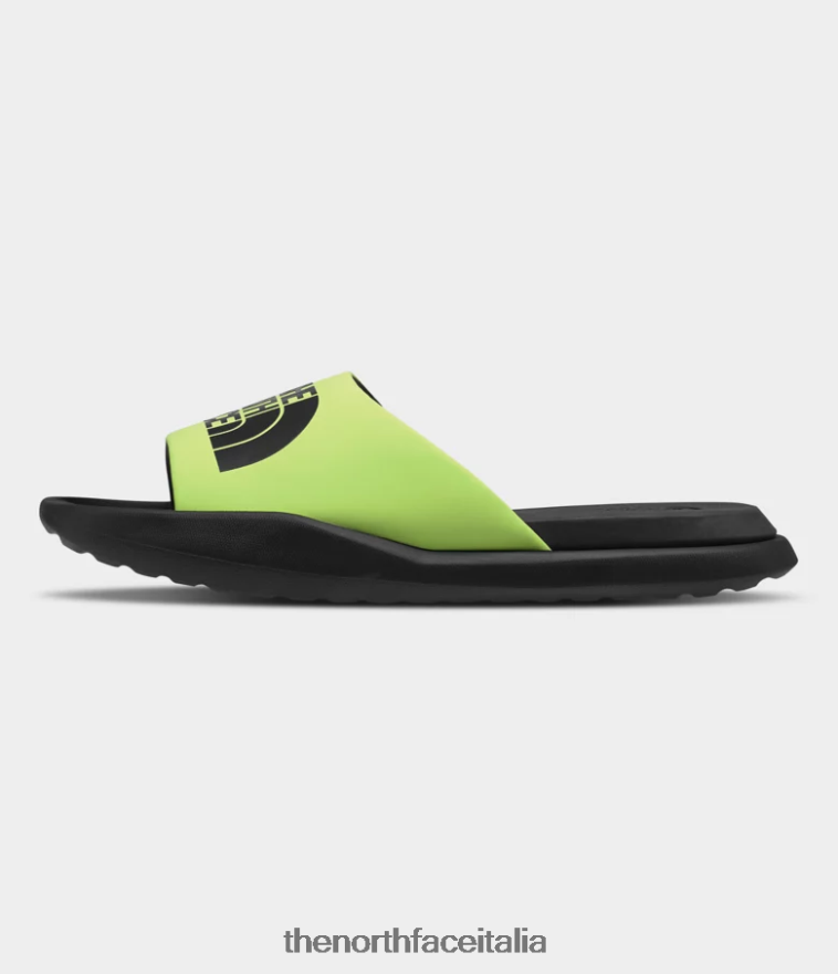 The North Face calzature 460N8D963 led giallo/tnf nero uomini diapositive del triarcato