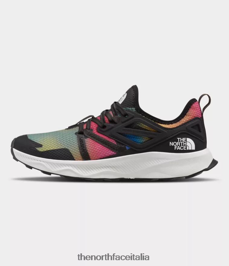The North Face calzature 460N8D1078 orgoglio super sonic stampa blu/tnf nero uomini scarpe da bue