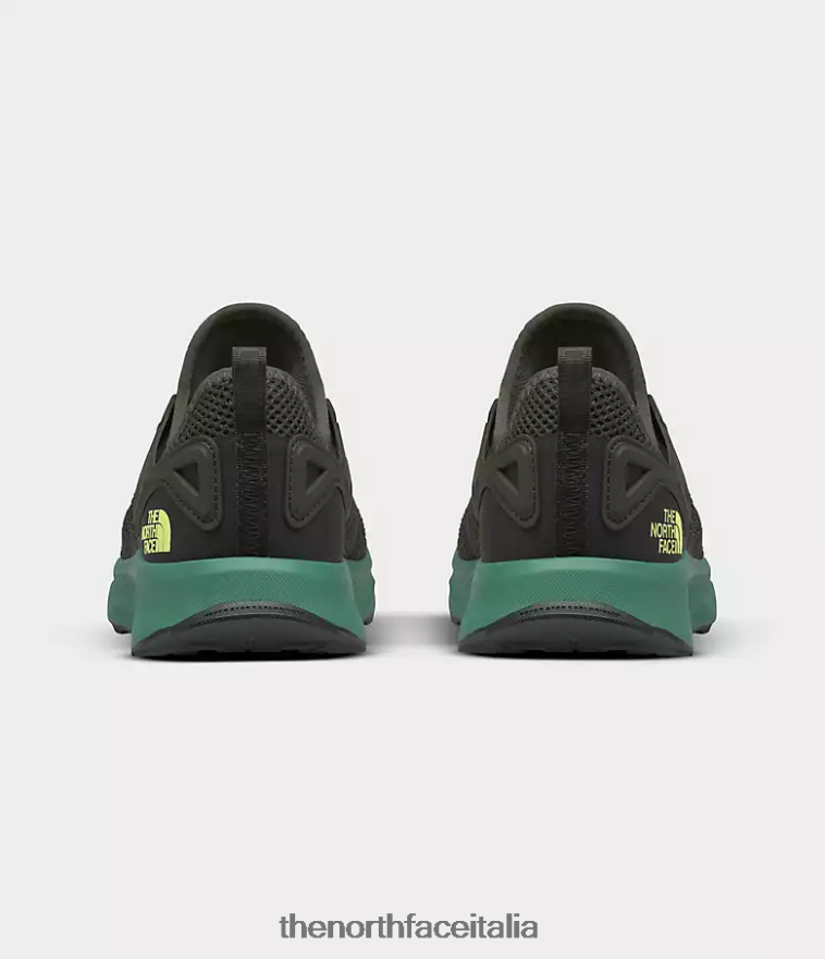 The North Face calzature 460N8D1079 nuovo verde tortora/verde erba intenso uomini scarpe da bue