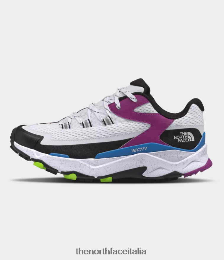 The North Face calzature 460N8D1312 tnf fiore di cactus bianco/viola uomini scarpe vectiv taraval