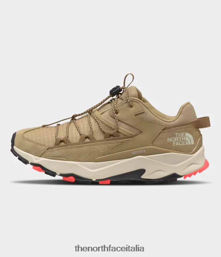 The North Face calzature 460N8D363 kaki pietra/marrone pratico uomini scarpe tecniche vectiv taraval