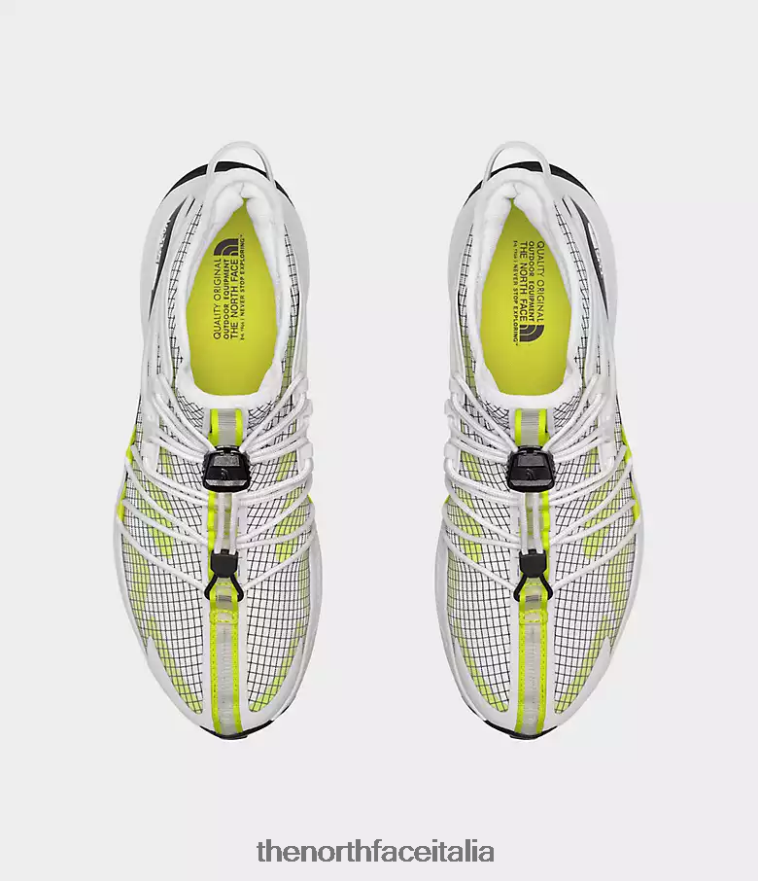 The North Face calzature 460N8D661 tnf bianco/led giallo uomini scarpe tecniche oxeye