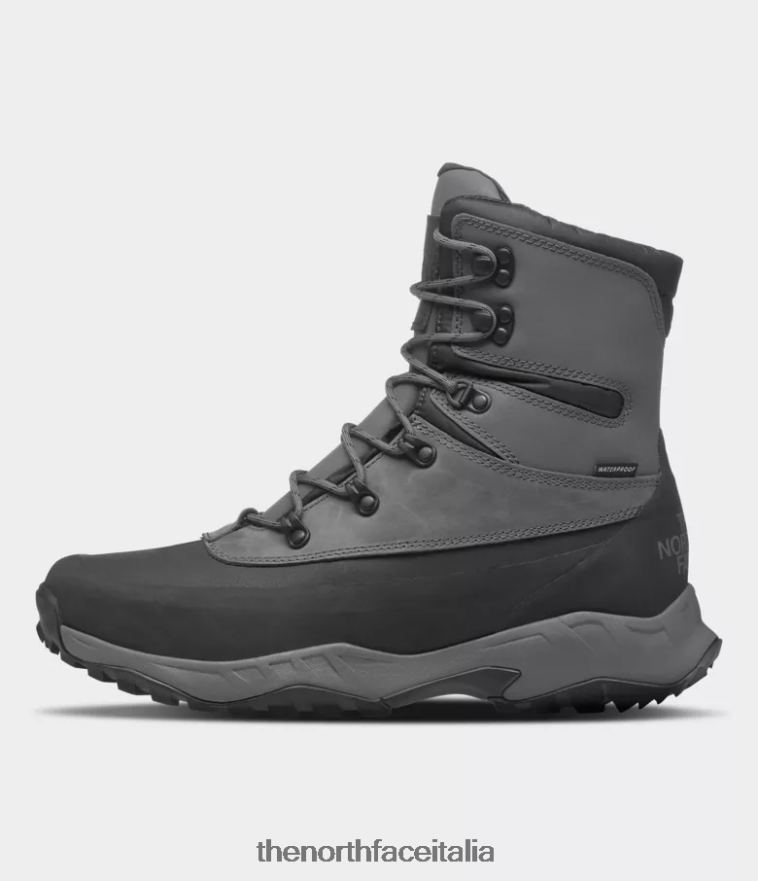 The North Face calzature 460N8D1164 grigio zinco/tnf nero uomini stivali thermoball lifty ii