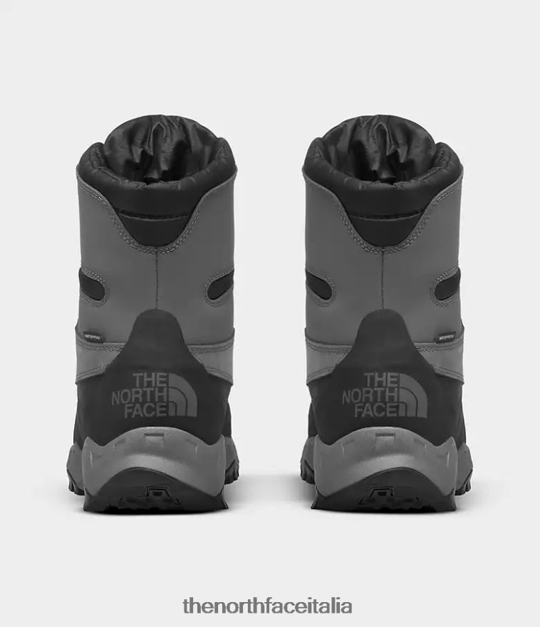 The North Face calzature 460N8D1164 grigio zinco/tnf nero uomini stivali thermoball lifty ii