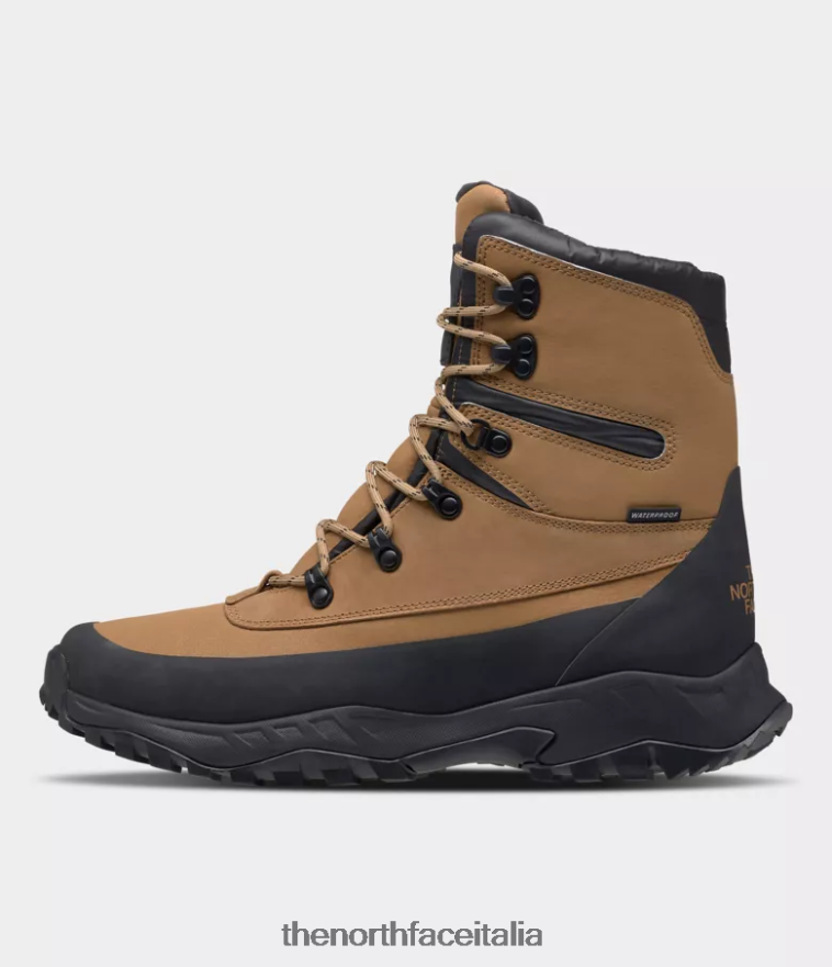 The North Face calzature 460N8D1166 marrone utilitario/tnf nero uomini stivali thermoball lifty ii