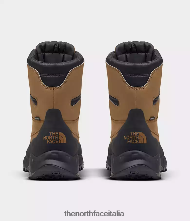 The North Face calzature 460N8D1166 marrone utilitario/tnf nero uomini stivali thermoball lifty ii