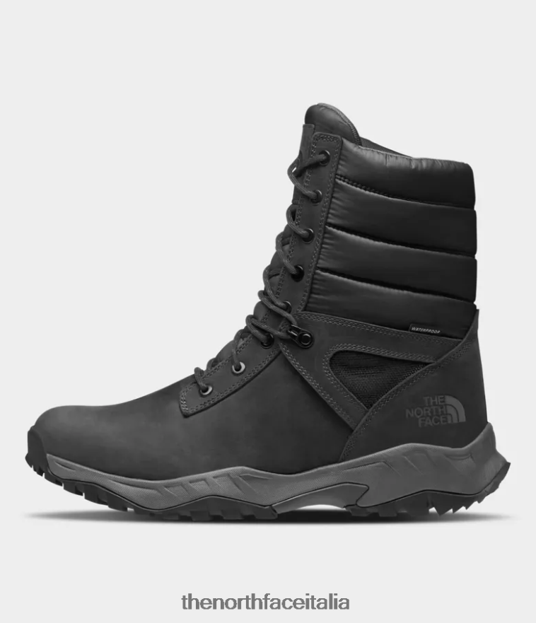 The North Face calzature 460N8D1308 tnf nero/grigio zinco uomini cerniera per stivale thermoball