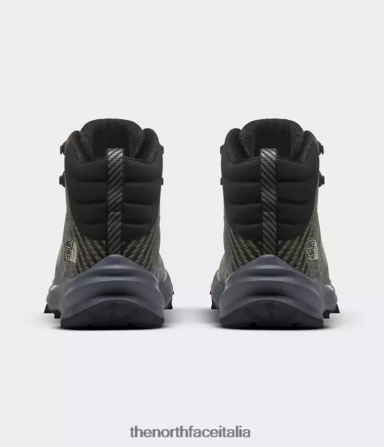 The North Face calzature 460N8D715 oliva militare/tnf nero uomini stivali vectiv fastpack mid futurelight