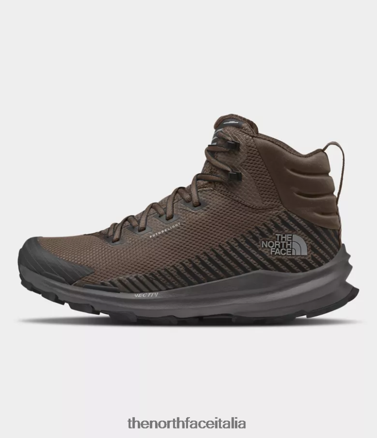 The North Face calzature 460N8D716 tazzina marrone/tnf nero uomini stivali vectiv fastpack mid futurelight
