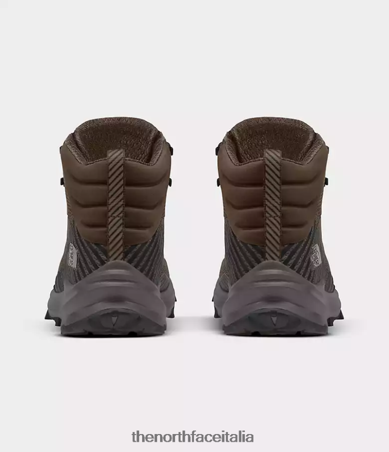 The North Face calzature 460N8D716 tazzina marrone/tnf nero uomini stivali vectiv fastpack mid futurelight