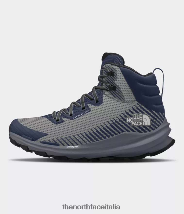 The North Face calzature 460N8D717 grigio fusione/blu navy uomini stivali vectiv fastpack mid futurelight