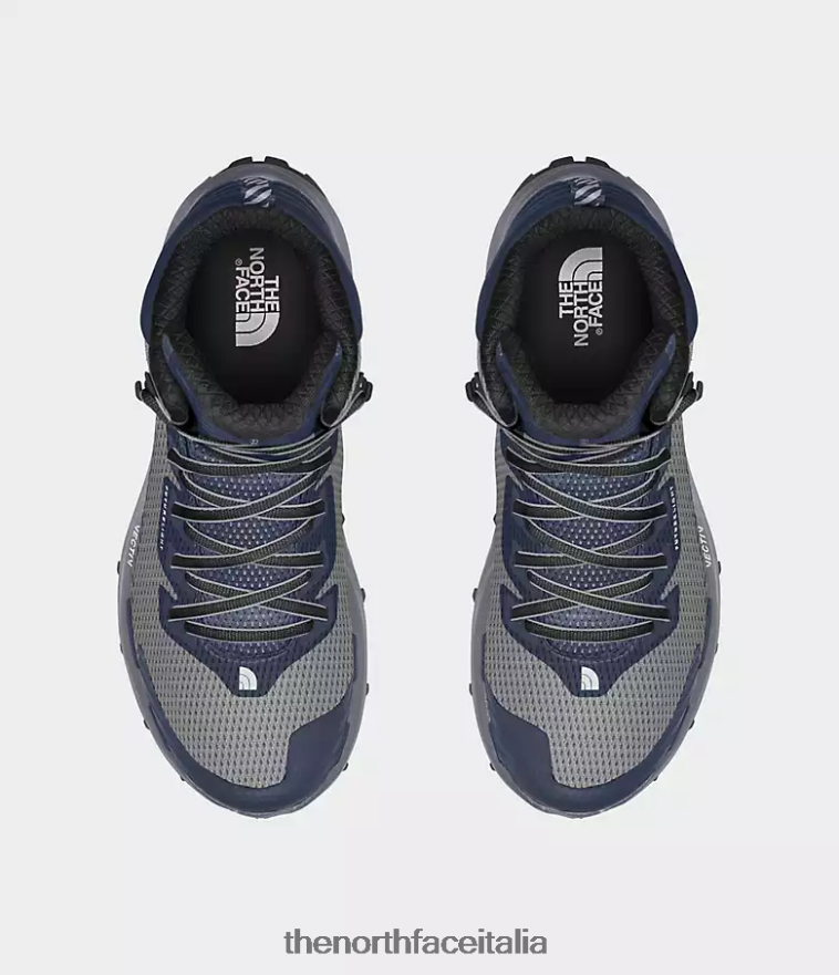 The North Face calzature 460N8D717 grigio fusione/blu navy uomini stivali vectiv fastpack mid futurelight