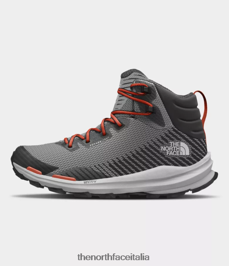 The North Face calzature 460N8D719 grigio fusione/grigio asfalto uomini stivali vectiv fastpack mid futurelight
