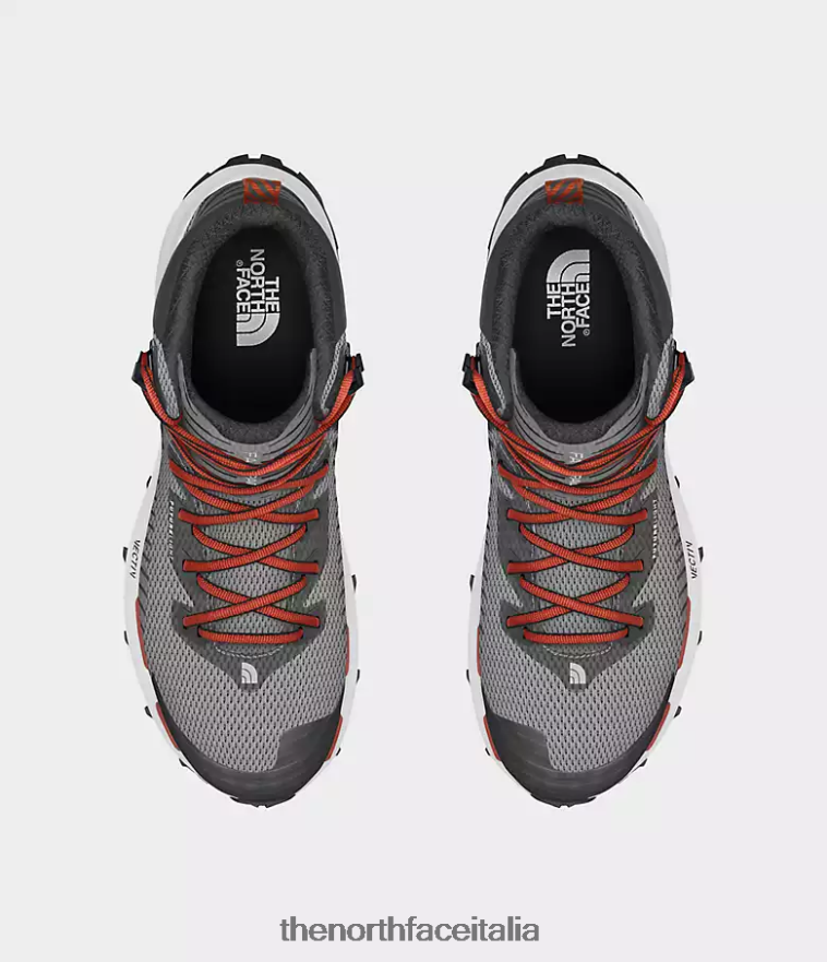 The North Face calzature 460N8D719 grigio fusione/grigio asfalto uomini stivali vectiv fastpack mid futurelight