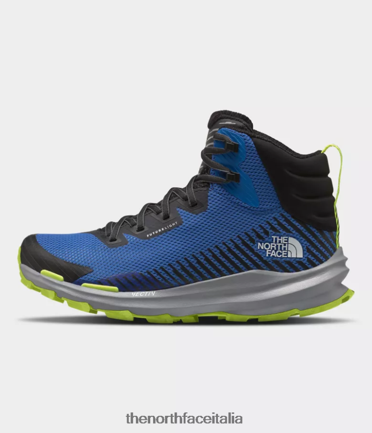 The North Face calzature 460N8D720 blu super sonico/tnf nero uomini stivali vectiv fastpack mid futurelight