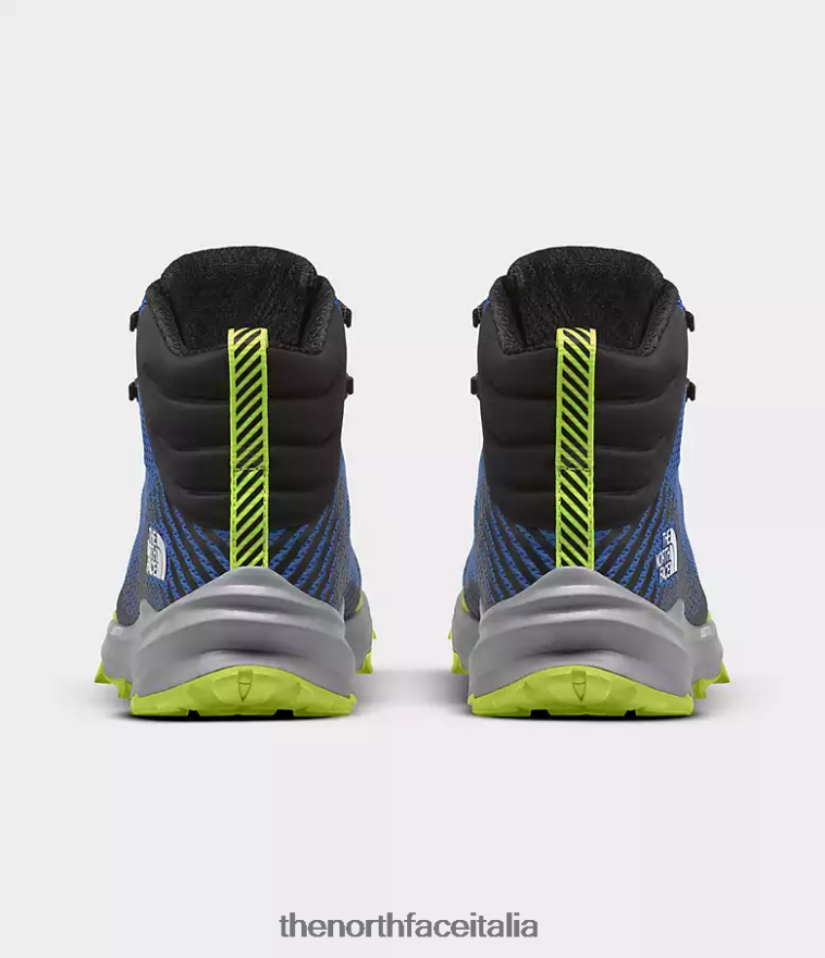 The North Face calzature 460N8D720 blu super sonico/tnf nero uomini stivali vectiv fastpack mid futurelight