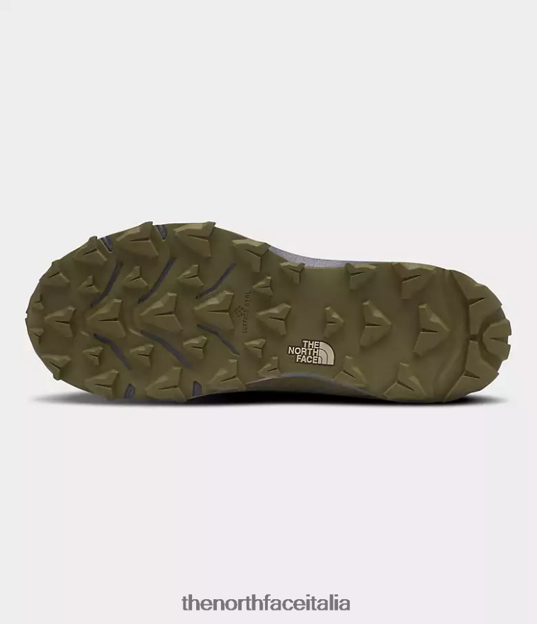 The North Face calzature 460N8D931 oliva militare/tnf nero uomini stivali futurelight isolati vectiv fastpack