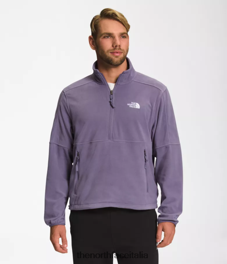 The North Face vestiario 460N8D301 ardesia lunare uomini tnf polartec 100 -zip